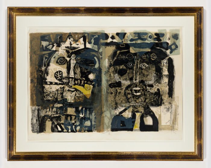 Le couple, 1958, Antoni Clavé