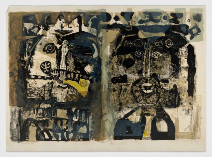 Le couple, 1958, Antoni Clavé