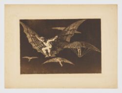 Disparates. Modo de volar, 1815 - 1816, Francisco de Goya