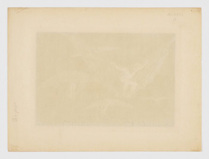 Disparates. Modo de volar, 1815 - 1816, Francisco de Goya
