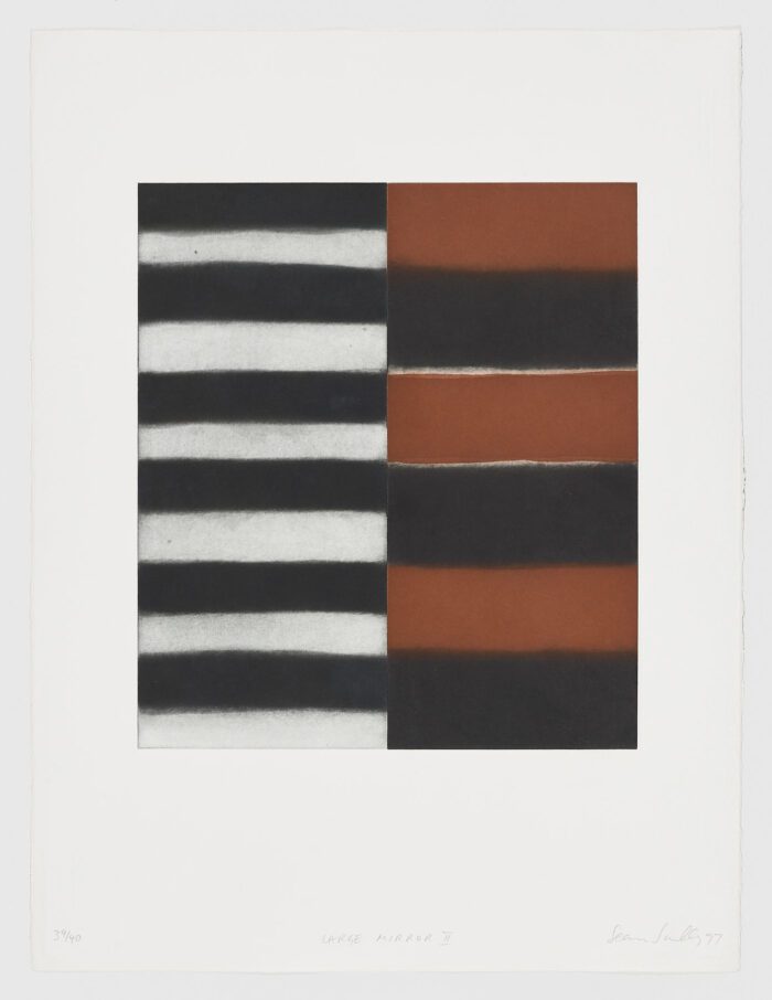 Large Mirror II, 1997, Sean Scully