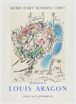 Hommage à Louis Aragon, 1971, Marc Chagall