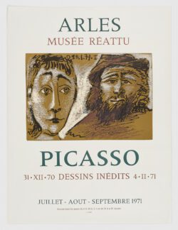 Arles, Musee Reattu, 1971, Pablo Picasso