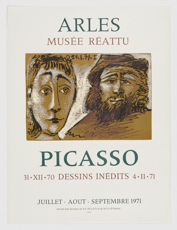 Arles, Musee Reattu, 1971, Pablo Picasso