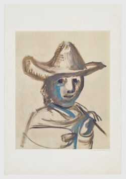 XXXVIIᵉ Festival d'Avignon : Picasso, œuvres de 1970 à 1972 au Palais des Papes, 1973, Pablo Picasso