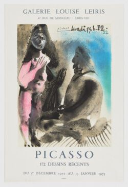 Picasso. 172 Dessins recents, 1972, Pablo Picasso