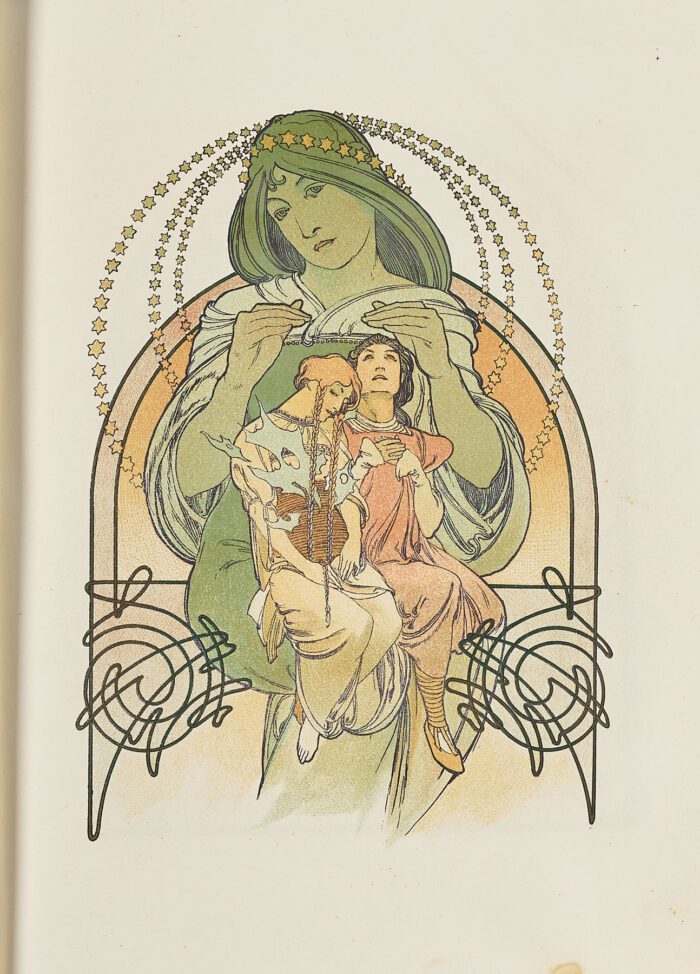 Ilsée, Princesse de Tripoli, 1897, Alphonse Mucha
