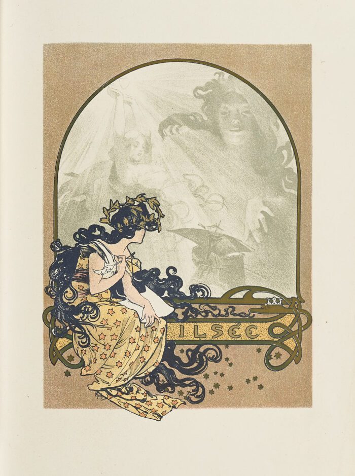 Ilsée, Princesse de Tripoli, 1897, Alphonse Mucha