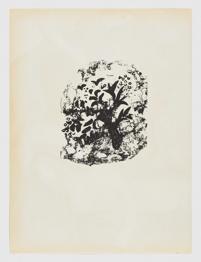 Booz se réveille et voit Ruth à ses Pieds, 1960, Marc Chagall