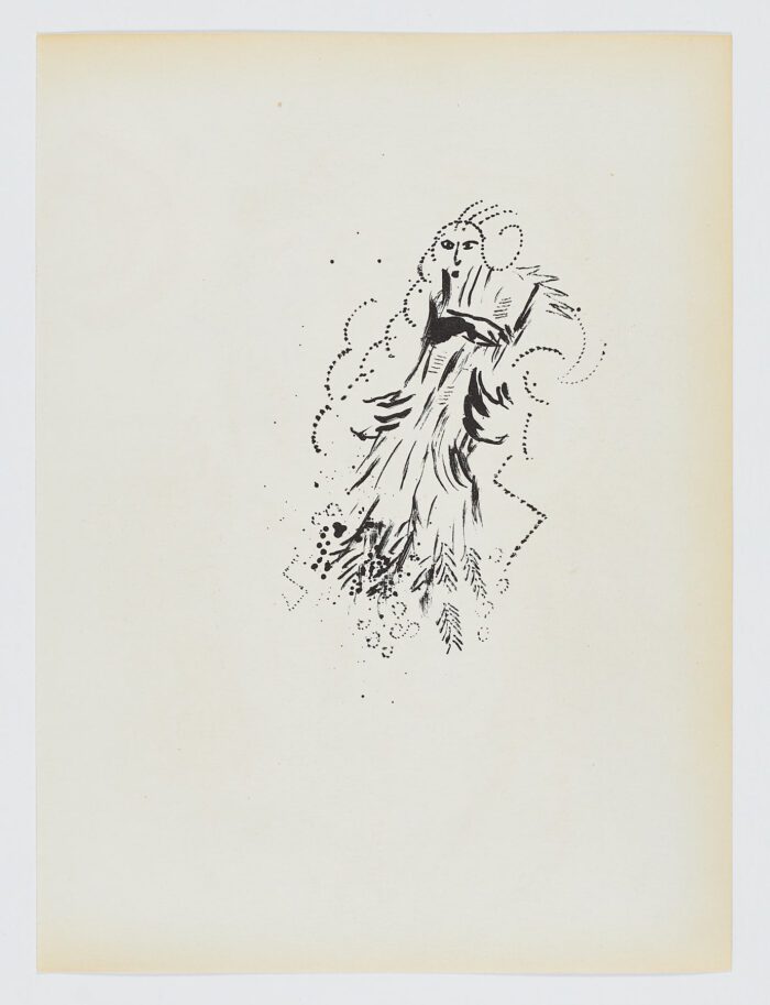 Rahab et les Espions de Jéricho, 1960, Marc Chagall