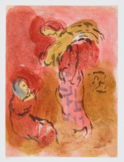 Ruth glaneuse, 1960, Marc Chagall