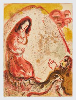 Rachel dérobe les Idoles de son Pére, 1960, Marc Chagall