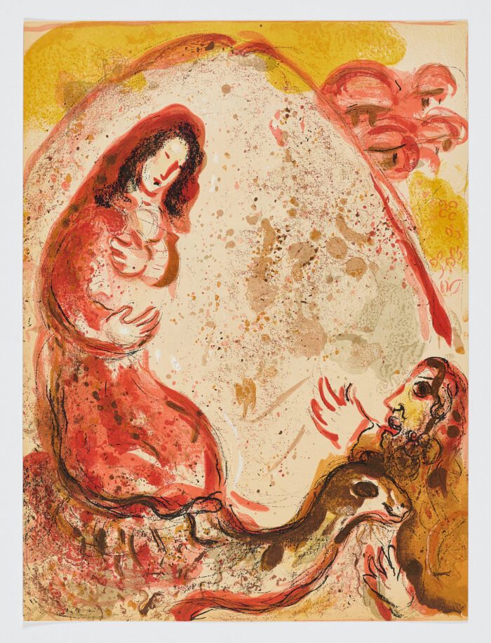 Rachel dérobe les Idoles de son Pére, 1960, Marc Chagall
