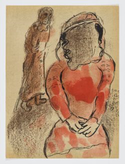 Tamar Belle-Fille de Juda, 1960, Marc Chagall