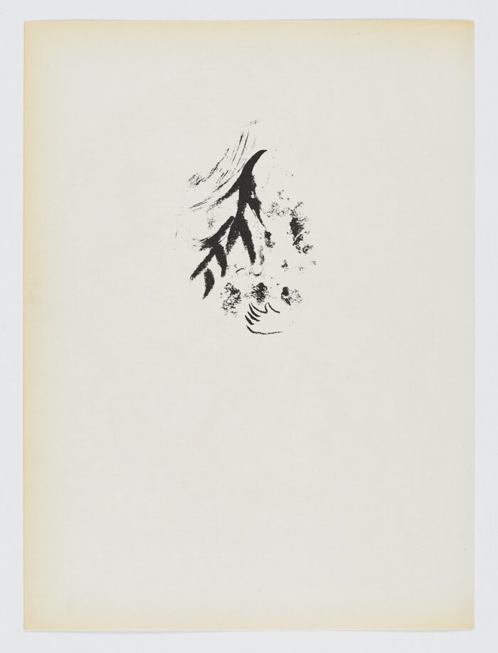 Agar dans le Désert, 1960, Marc Chagall