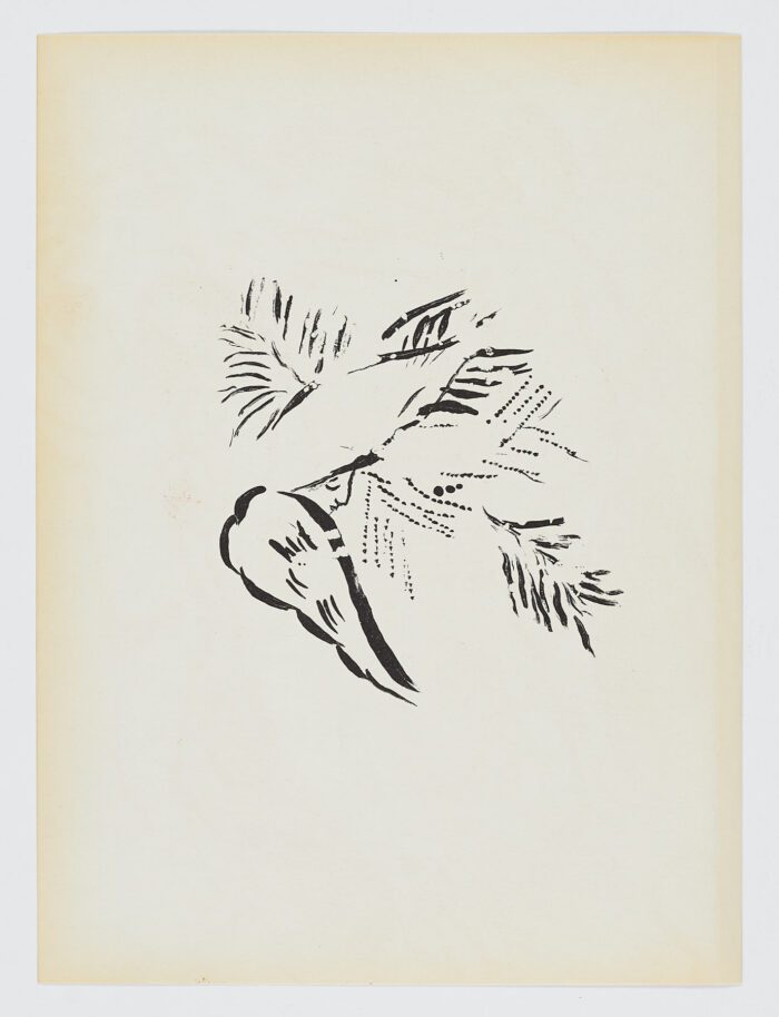 Adam et Ève chassés du Paradis terrestre, 19l60, Marc Chagall
