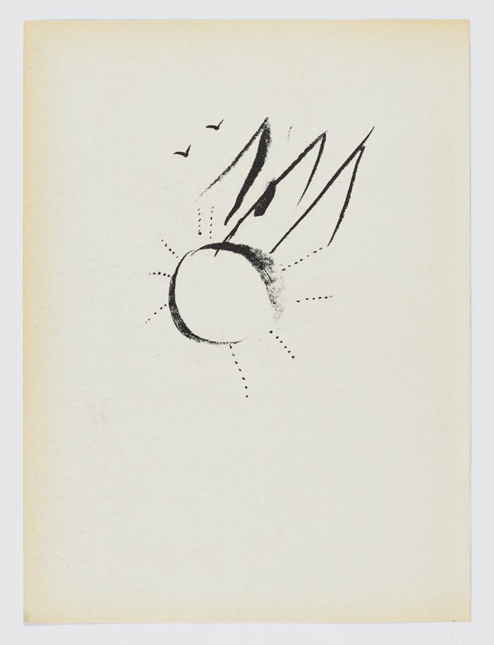 Job désespéré, 1960, Marc Chagall