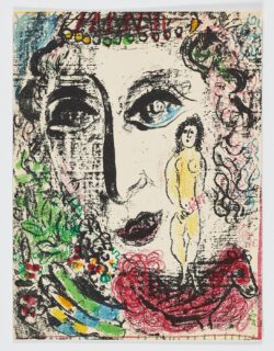 L´Apparition au Cirque, 1960, Marc Chagall
