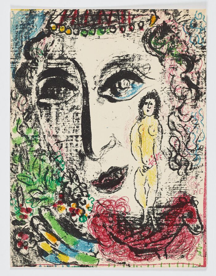 L´Apparition au Cirque, 1960, Marc Chagall