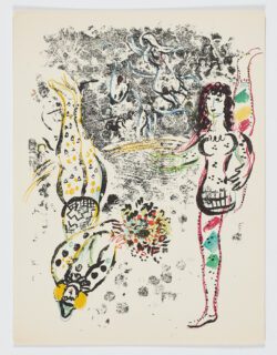 Le Jeu des Acrobates, 1960, Marc Chagall