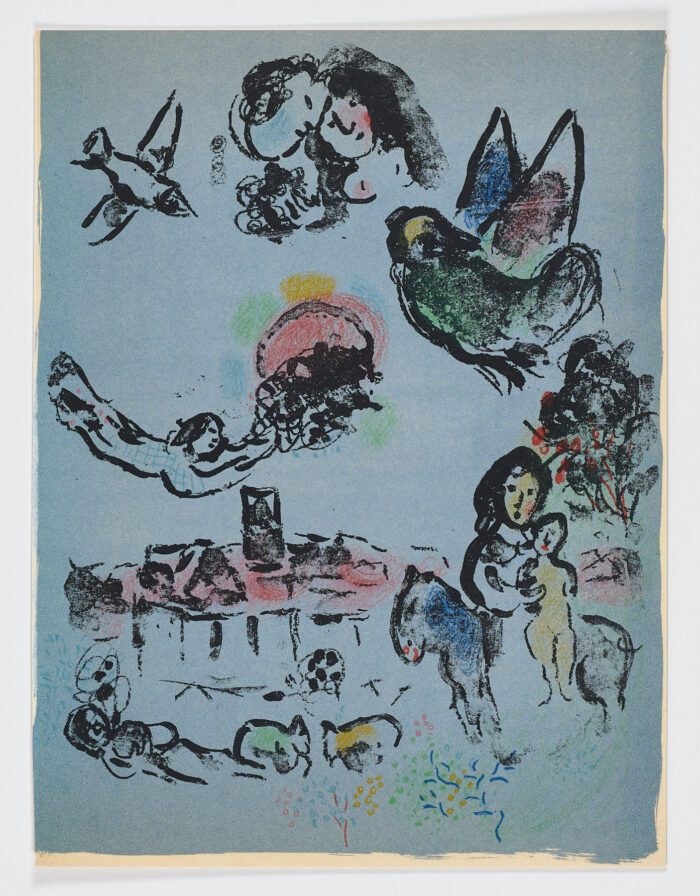Nuit à Vence, 1963, Marc Chagall