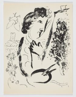 Devant le Tableau, 1960, Marc Chagall