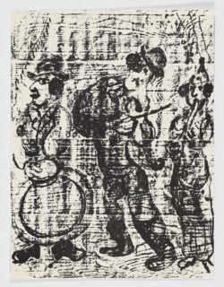 Les Musiciens Vagabonds, 1960, Marc Chagall