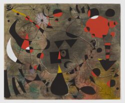 Wounded Figure (Personnage blessé), 1940, Joan Miró