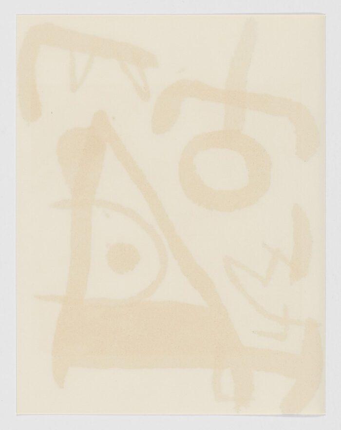 Sin título, 1984, Joan Miró