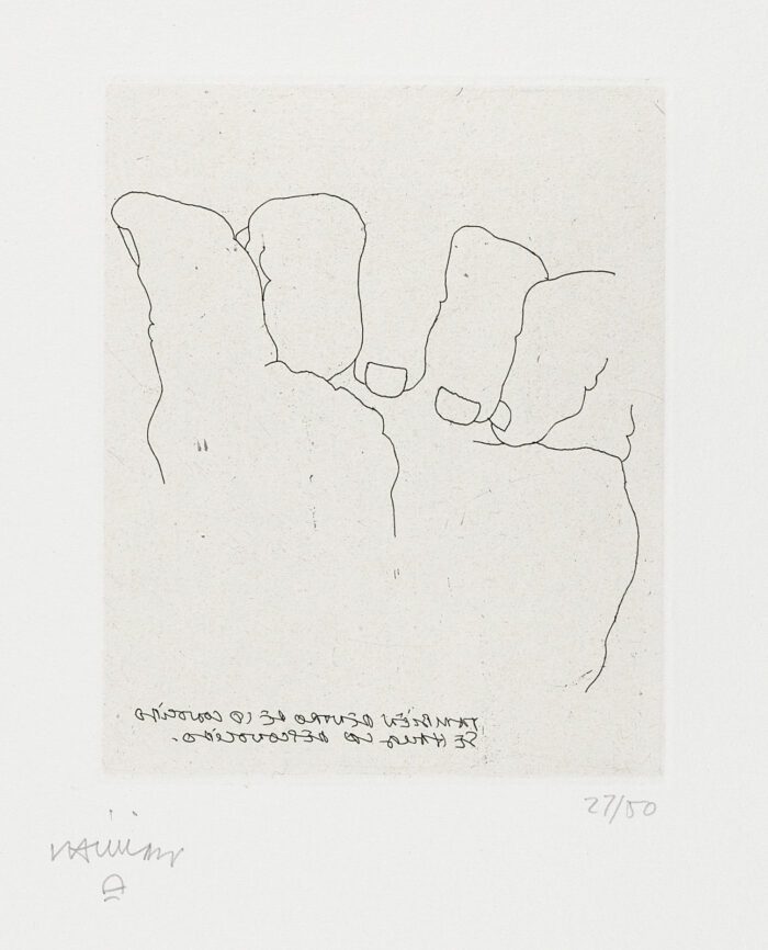 Sin título, 1979, Eduardo Chillida