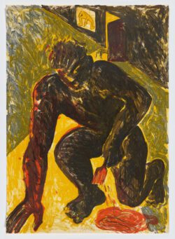 El pintor de rodillas,1983, Miquel Barceló