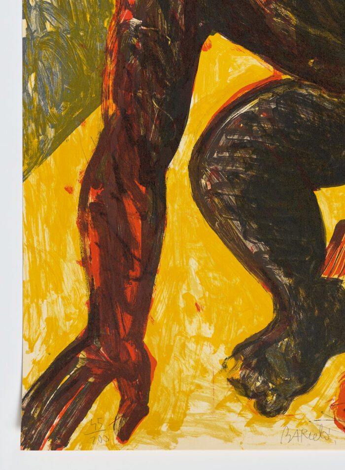 El pintor de rodillas,1983, Miquel Barceló