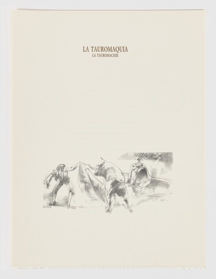 La Tauromarquia, 1960, Vicente Arnás