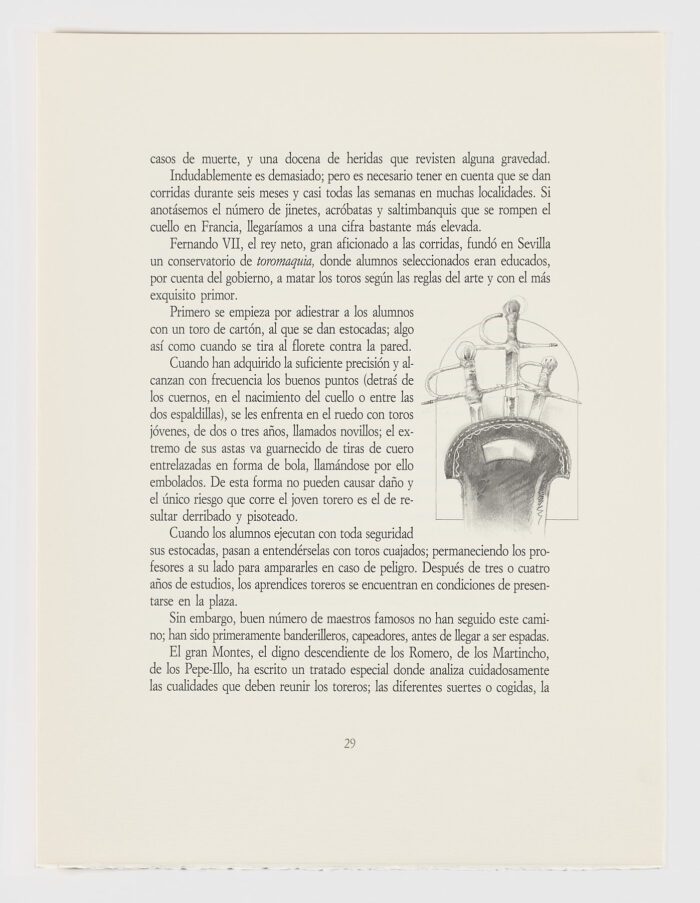 La Tauromarquia, 1960, Vicente Arnás