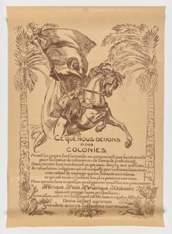 Ce que nous devons à nos colonies, 1918, Victor Prouvé