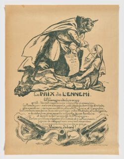 La paix de l’ennemi. L’Allemagne déclare en 1917, 1918, Victor Prouvé