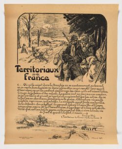 Territoriaux de France, 1918, Victor Prouvé