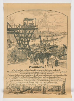 Il faut Produire!, 1918, Victor Prouvé