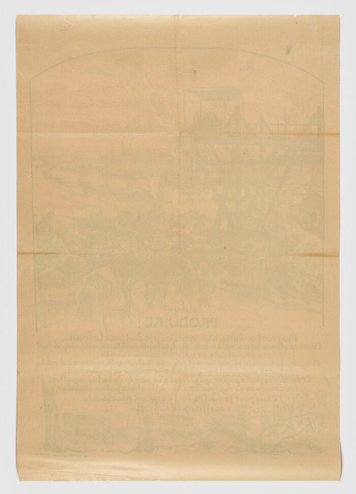 Il faut Produire!, 1918, Victor Prouvé