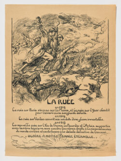La ruée, 1918, Victor Prouvé