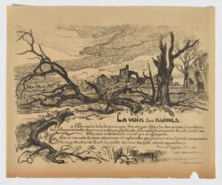 La voix des ruines, 1918, Victor Prouvé