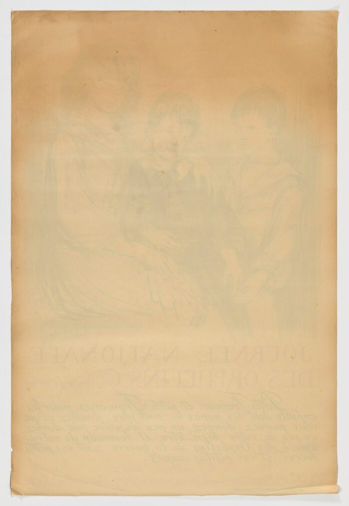 Poster French WWI Journee Nationale, 1916, Bernard P. Naudin