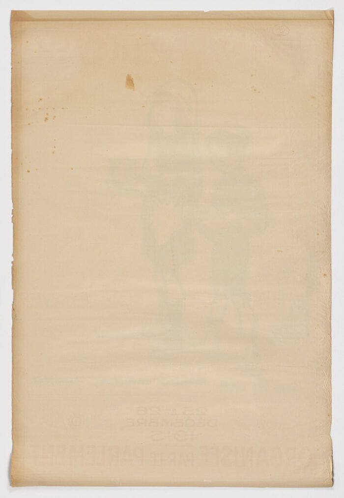 JOURNEE DU POILU, organisée par le parlement - Pour que papa vienne en permission, s'il vous plaît, 1915, Francisque Poulbot