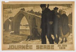 Journée Serbe, 1920, Pierre Mourgue