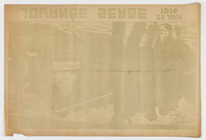 Journée Serbe, 1920, Pierre Mourgue