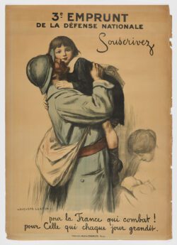 3e Emprunt de la Defence Nationale Sousrivez.... pour la France..., 1918, Jules Marie Auguste Leroux