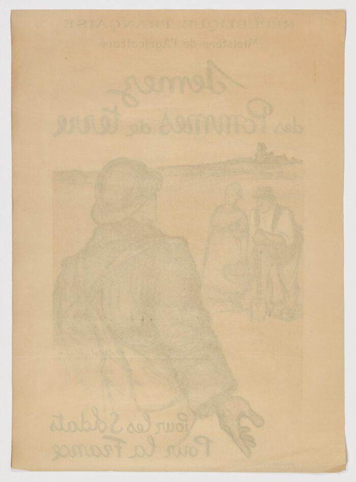 Semez des pommes de terre pour les soldats, pour la France, 1916, Hautot Georges