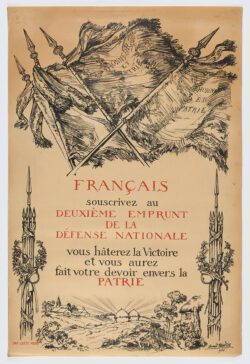 Francais, souscrivez au deuxieme Emprunt de la Defense Natio, 1916, Bernard P. Naudin