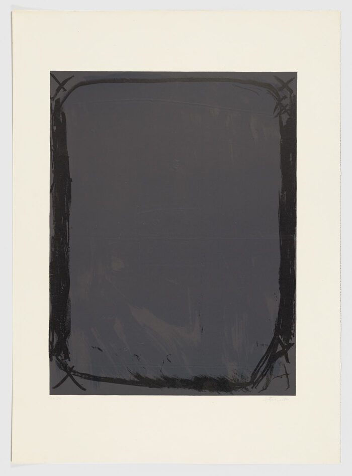 Sin título, 1960, Antoni Tápies