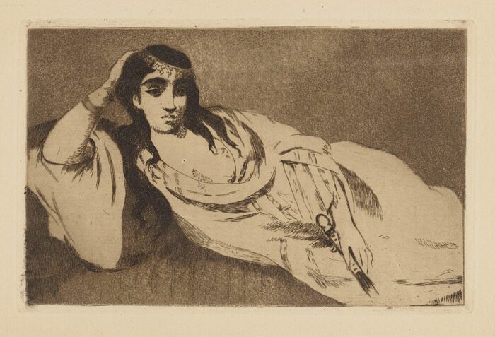 Odalisque, 1868, Édouard Manet